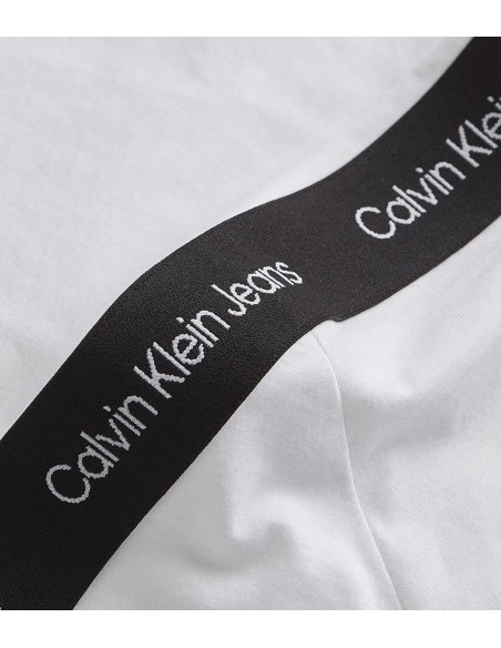 Calvin Klein Jeans - Camiseta Contrast Tape Shoulder