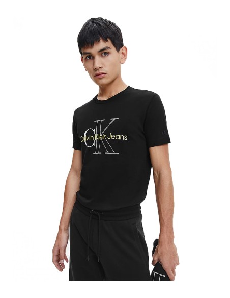 Calvin Klein - Camiseta Two Tone Monogram
