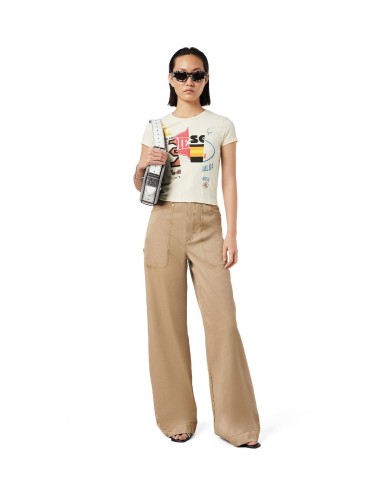 DIESEL - Camiseta Patchwork T-CUTIE