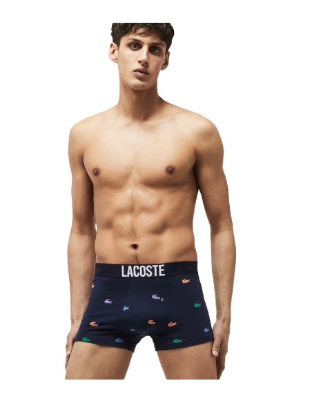 Lacoste - Pack x3 Bóxer Logo Waist