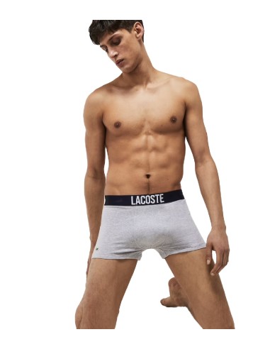 Lacoste - Pack x3 Bóxer Logo Waist