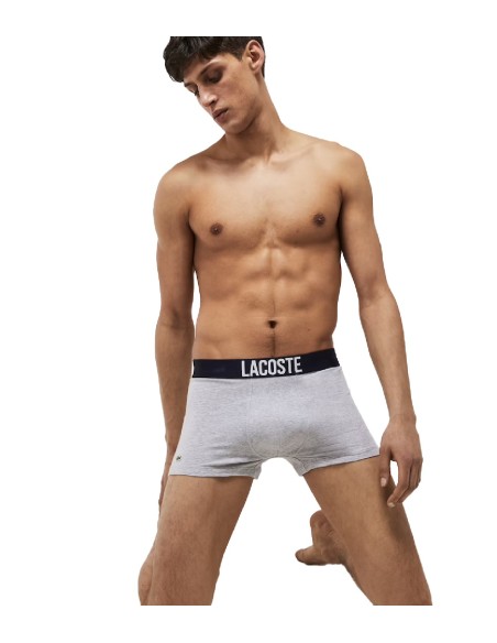 Lacoste - Pack x3 Bóxer Logo Waist