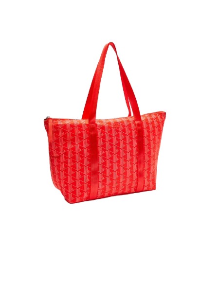 Lacoste - Bolso Izzie Large Monogram Print