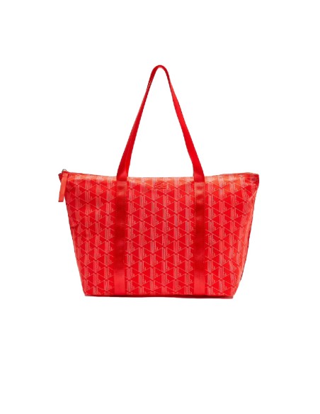 Lacoste - Bolso Izzie Large Monogram Print