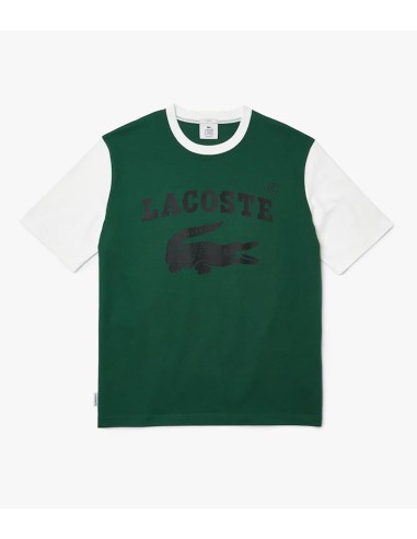 Lacoste - Camiseta Unisex Heratige Loose Fit