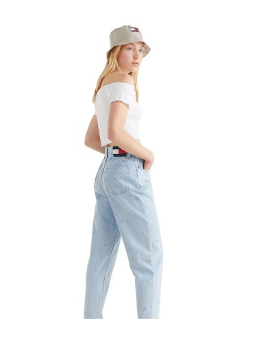 Tommy Jeans - Camiseta Cropped De Hombros Caídos