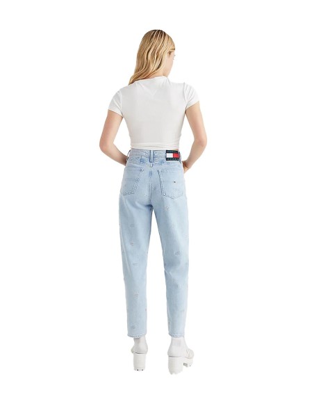 Tommy Hilfiger - Camiseta Corte Cropped Con Lazo