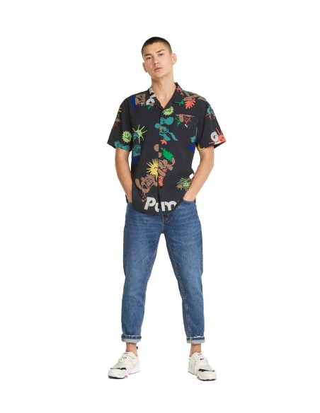 Puma - Camisa Adventure Planet AOP