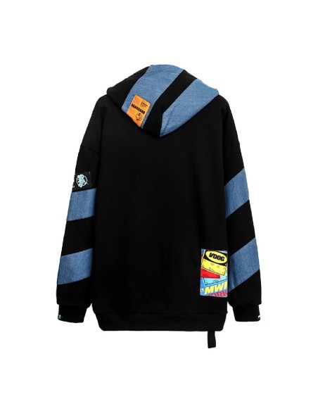 Sudadera Sweatshirt Hombre1 Black/Blue