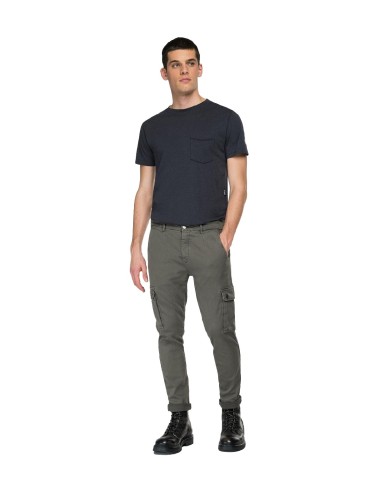 Replay - Pantalón Vaquero Slim Jaan Hyperflex Color X.L.I.T.E.