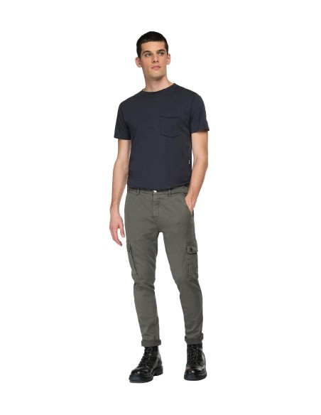 Replay - Pantalón Vaquero Slim Jaan Hyperflex Color X.L.I.T.E.