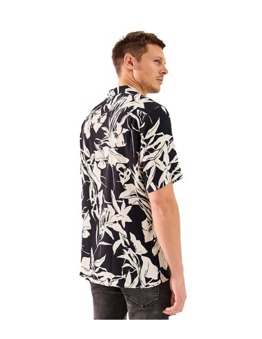 Camisas Chem Mc Dark Fl Hombre Negro