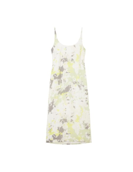 Calvin Klein Jeans - Vestido Glazed Fabric Maxi