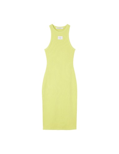 Calvin Klein Jeans - Vestido Acid Wash Rib