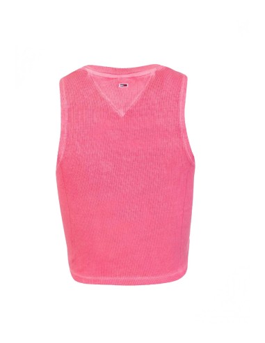 Tommy Hilfiger - Camiseta Crop Timeless