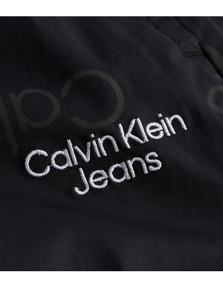 Calvin Klein Jeans - Pantalón Corto Logo AOP Woven