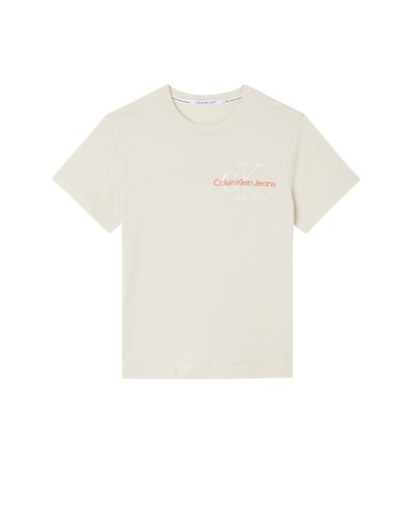 Calvin Klein Jeans - Camiseta Two Tone Monogram Logo