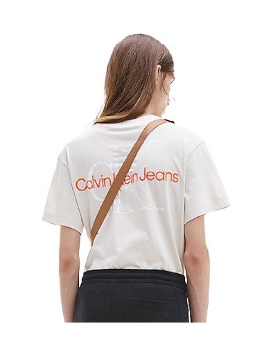 Calvin Klein Jeans - Camiseta Two Tone Monogram Logo
