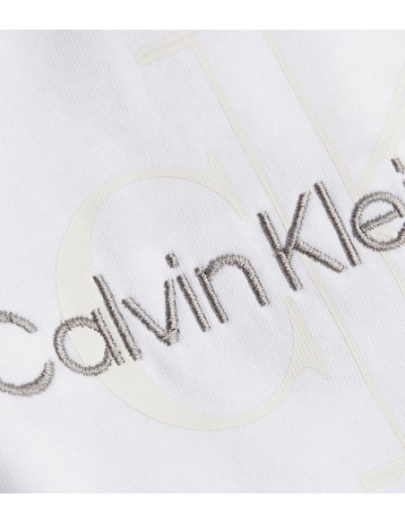 Calvin Klein Jeans - Camiseta Two Tone Monogram Logo