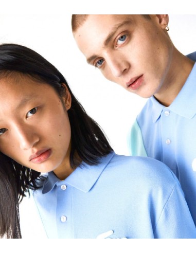 Lacoste L!VE - Polo Piqué Bicolor Unisex