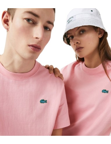 Lacoste L!VE - Camiseta Unisex de Algodón