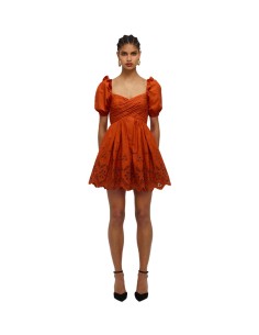 Self-Portrait - Vestido Floral Broderie