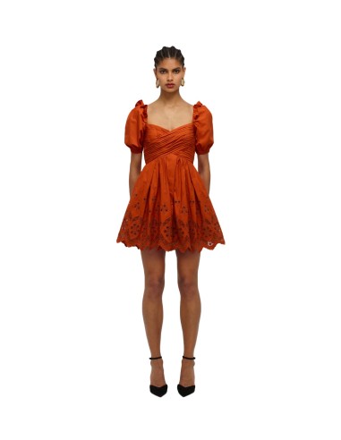 Self-Portrait - Vestido Floral Broderie