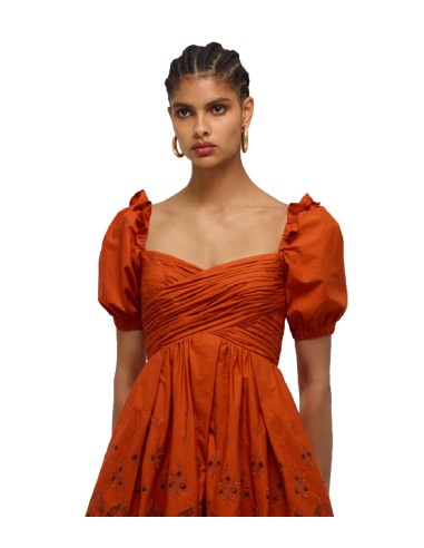 Self-Portrait - Vestido Floral Broderie