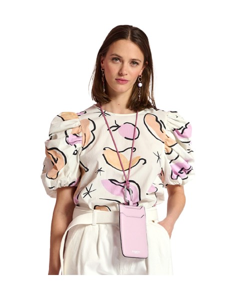 Essentiel Antwerp - Blusa Babe de Mangas Abullonadas