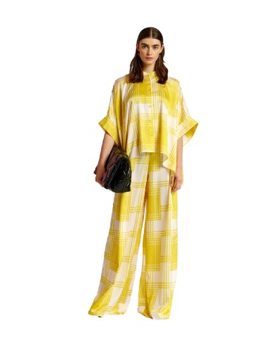 Essentiel Antwerp - Blusa Oversized a Cuadros