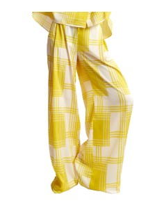 Essentiel Antwerp - Pantalón Wide Leg a Cuadros