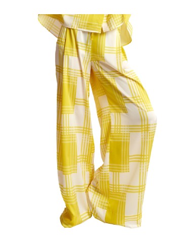 Essentiel Antwerp - Pantalón Wide Leg a Cuadros