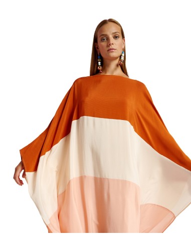 Essentiel Antwerp - Vestido Color-blocking Efecto Kaftan