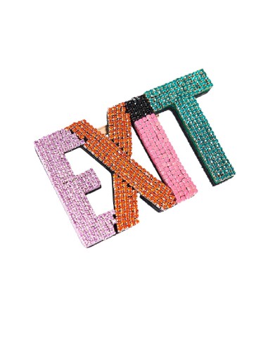 Essentiel Antwerp - Broche Colorido Rhinestone