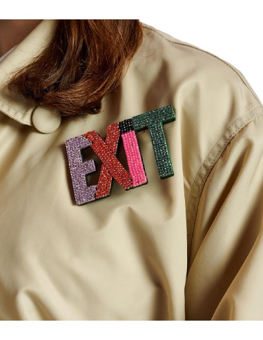 Essentiel Antwerp - Broche Colorido Rhinestone