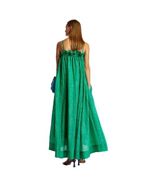 Essentiel Antwerp - Maxi-Vestido Green Floral