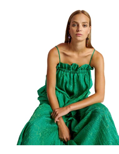 Essentiel Antwerp - Maxi-Vestido Green Floral