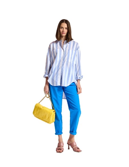 Essentiel Antwerp - Camisa de Rayas de Algodón