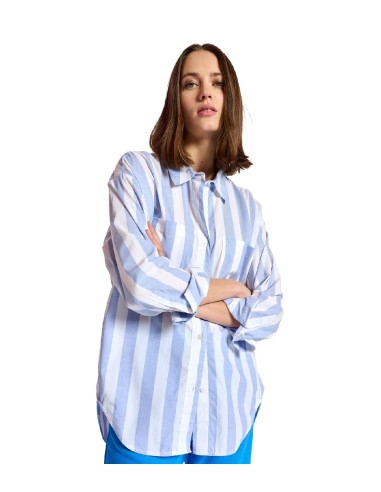 Essentiel Antwerp - Camisa de Rayas de Algodón