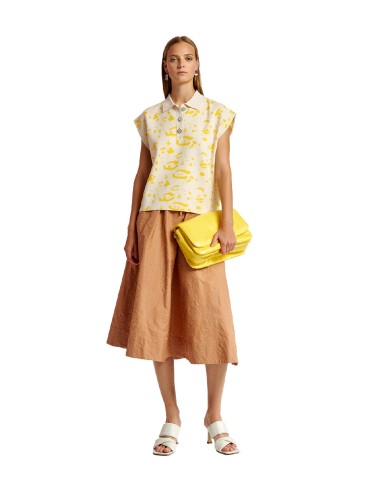 Essentiel Antwerp - Polo con Estampado de Leopardo