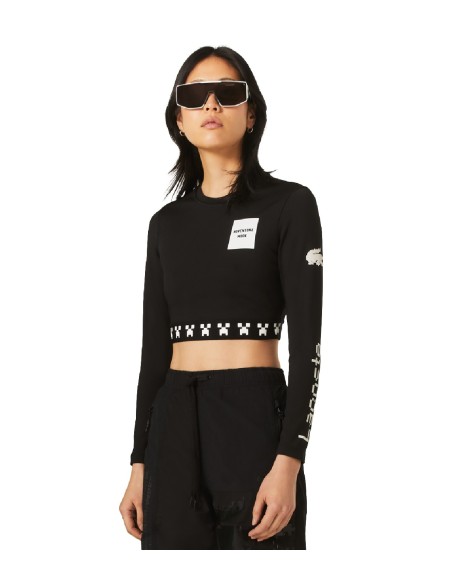 Lacoste L!VE x Minecraft - Camiseta de Manga Larga