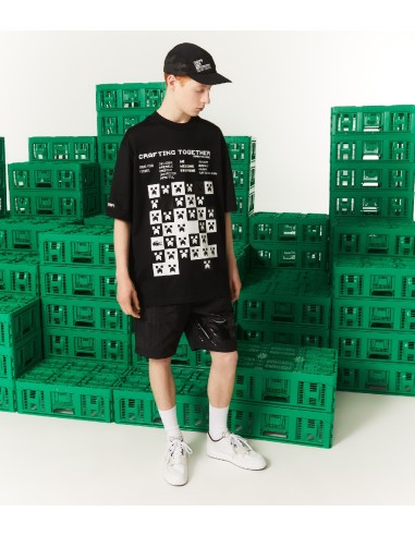 Lacoste L!VE x Minecraft - Camiseta Loose Fit