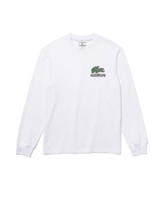 Lacoste L!VE x Minecraft - Camiseta Unisex en Algodón Ecológico