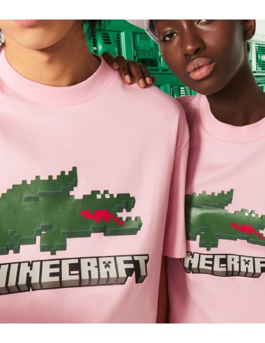 Lacoste L!VE x Minecraft - Camiseta Unisex Regular Fit