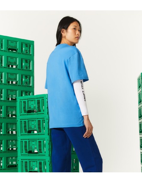 Lacoste L!VE x Minecraft - Camiseta Unisex Regular Fit