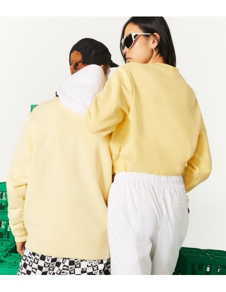 Lacoste x Minecraft - Sudadera Unisex de Algodón Ecológico