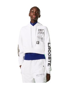 Lacoste L!VE x Minecraft - Sudadera con Capucha Oversized