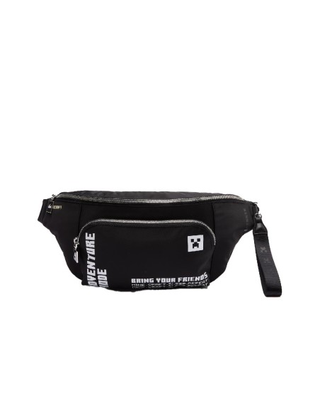 Lacoste x Minecraft - Riñonera Unisex con Cremallera