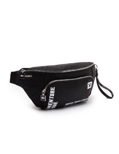 Lacoste x Minecraft - Riñonera Unisex con Cremallera