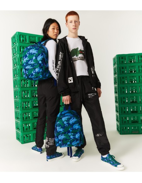Lacoste x Minecraft - Mochila con Estampado